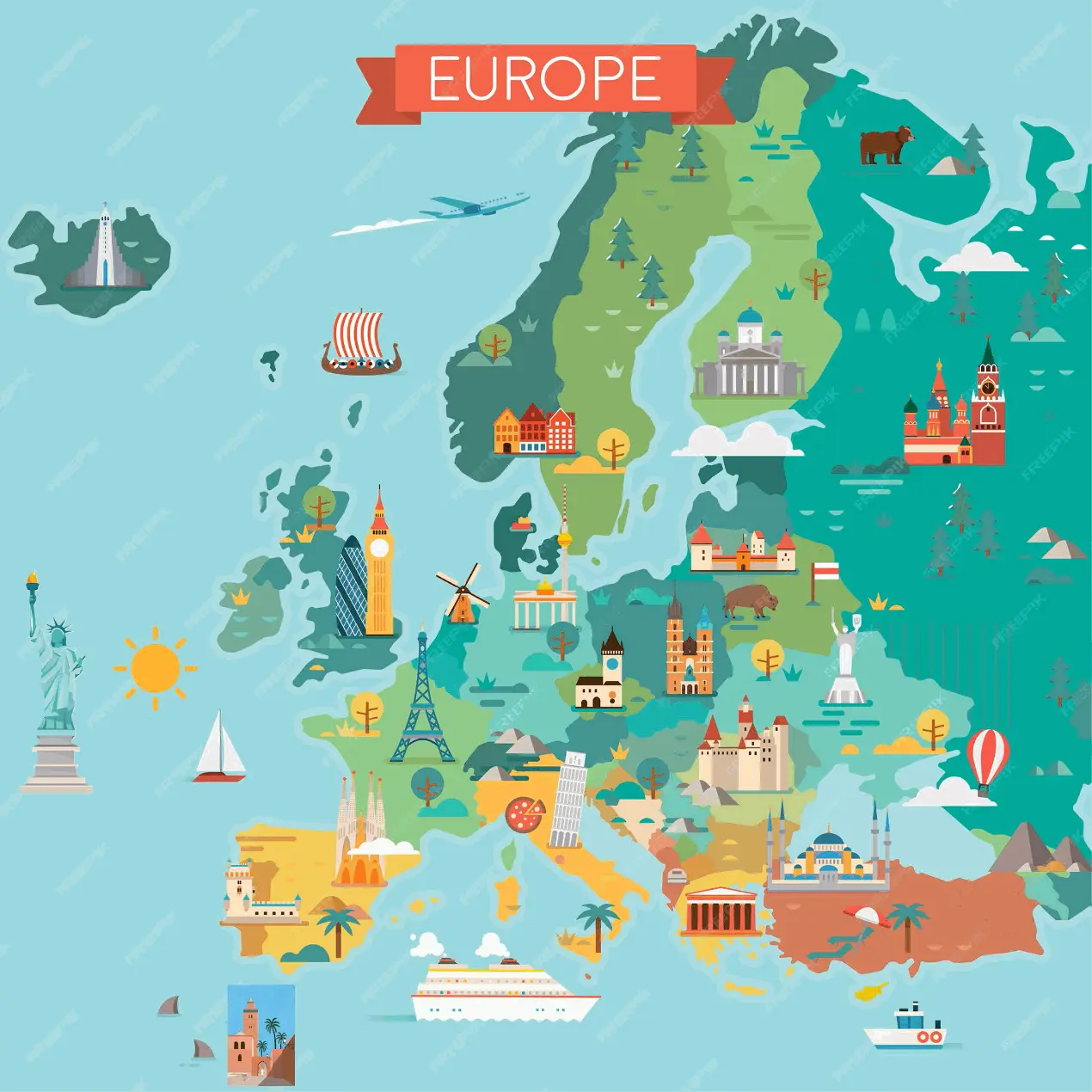 Carte d'Europe